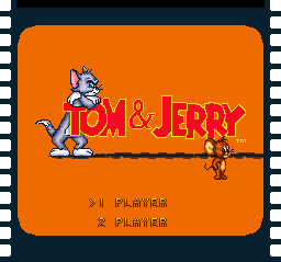 Tom & Jerry (Japan) Title Screen